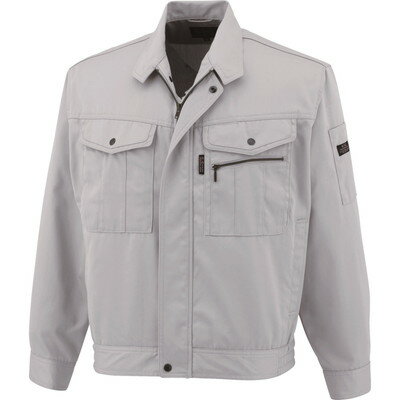 中国産業 CUC 2408-26-M 長袖ブルゾン 銀 M #2408-26-M(代引不可)【送料無料】