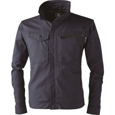 中国産業 Cs 2818-819-3L ドビー長袖ブルゾン紺黒3L #2818-819-3L(代引不可)【送料無料】