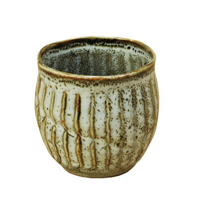 ヤマコー ヤマコー #79308 削ぎ目 湯のみ ゆず白(代引不可)