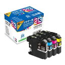 ジット ブラザー brother LC213-4PK対応ジットリサイクルインクカートリッジ 4色パック JIT-B2134P(代引不可)【送料無料】(2)