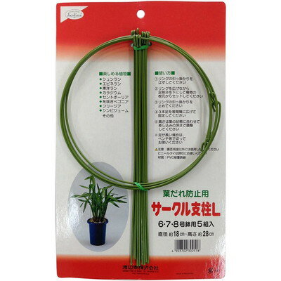 渡辺泰 渡辺泰 ハダレ防止用 サークル支柱 L(代引不可)