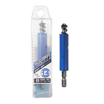 BIGMAN 6角軸貫通インパクトホールソー HIL-14(代引不可)【送料無料】