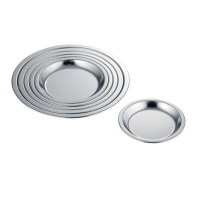 赤川器物製作所 18-0 パイ皿 (1枚) No.4 #92904(代引不可)