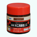 アサヒペン 木工用着色ニス 100ML (ウォルナット)(代引不可)