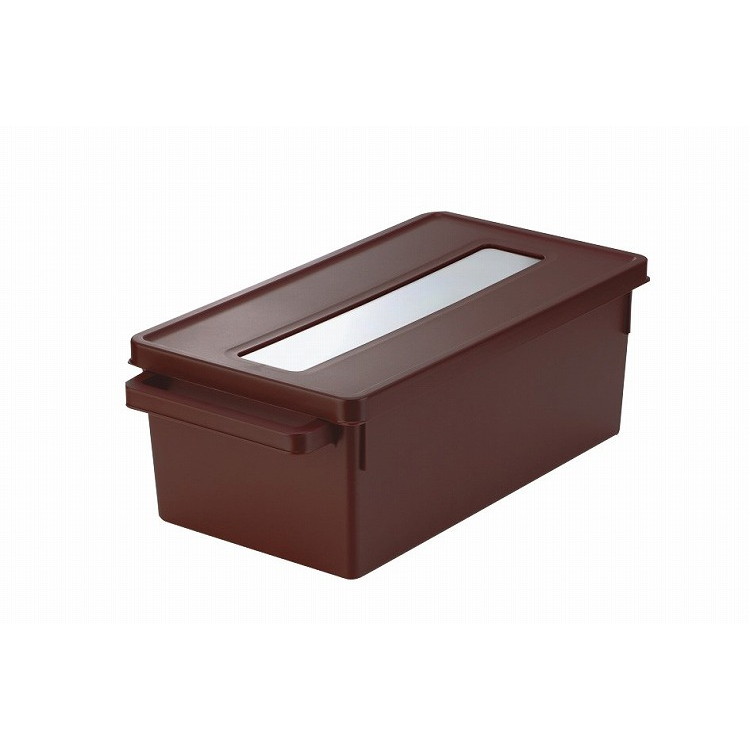 イノマタ化学 メディアコンテナ452(DVD) ブラウン #4452(代引不可)