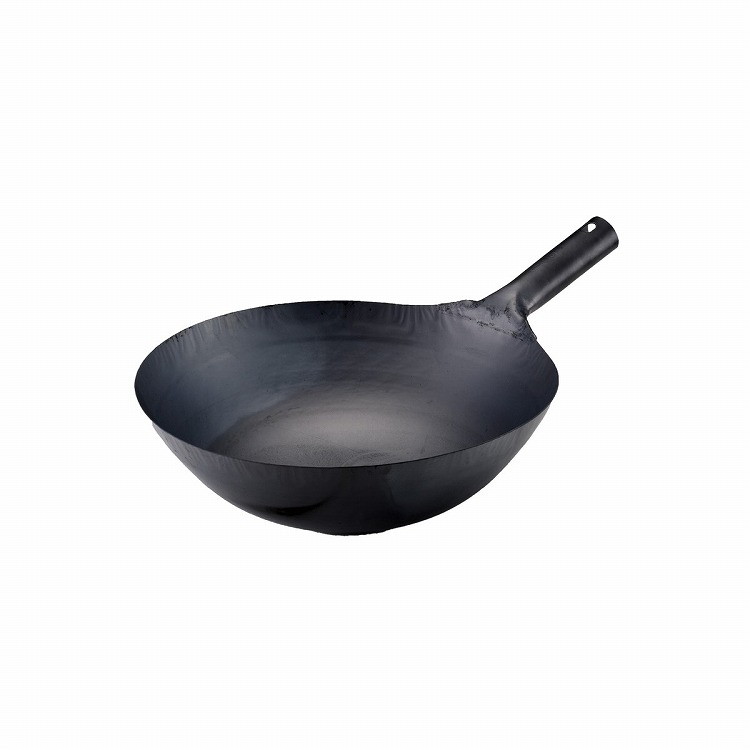IH爐不適用 - カンダ 窒化打出北京鍋 33cm #018370(代引不可)【送料無料】