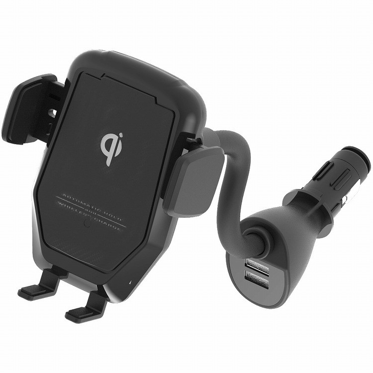 カシムラ Qiホルダー手帳キャパシタ付フレキ KW-31(代引不可)【送料無料】