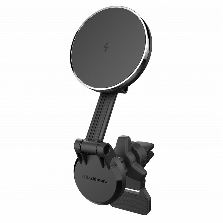 カシムラ マグネット充電器エアコンロングアーム KW-47(代引不可)【送料無料】