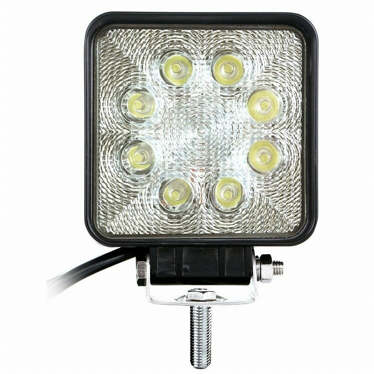 【商品説明】●電動フォークに最適。【商品詳細】●LEDワークライト。●電動フォークリフト対応。●拡散レンズで広角照射。●驚きの明るさ。●本体サイズ(約):W105×H160×D43mm。●パッケージサイズ(約):W125×H148×D80m...