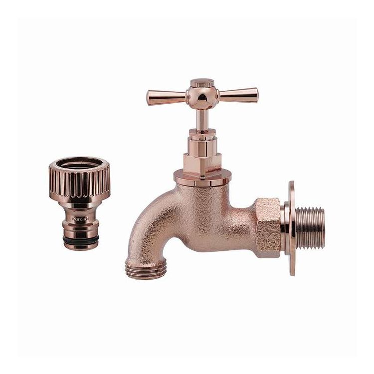 横水栓カッパーブラウン カクダイ 701-346-BR(代引不可)【送料無料】