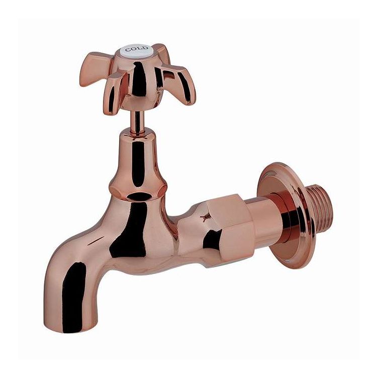 胴長横水栓カッパーブラウン カクダイ 702-055-BR(代引不可)【送料無料】