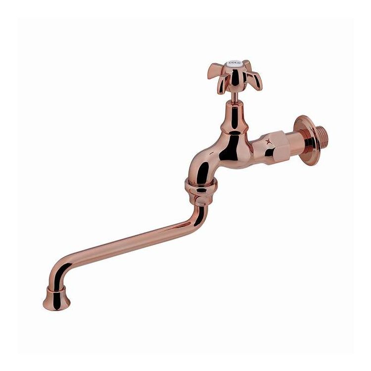 自在水栓カッパーブラウン カクダイ 706-055-BR(代引不可)【送料無料】