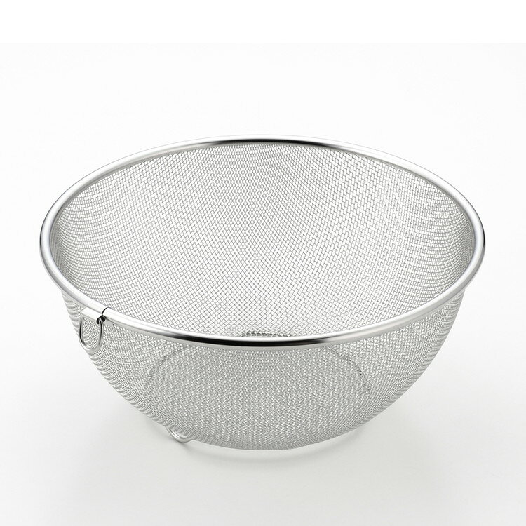 ジャストにフィット 丸型ザル24cm(リング付) ヨシカワ SJ1384(代引不可)【送料無料】