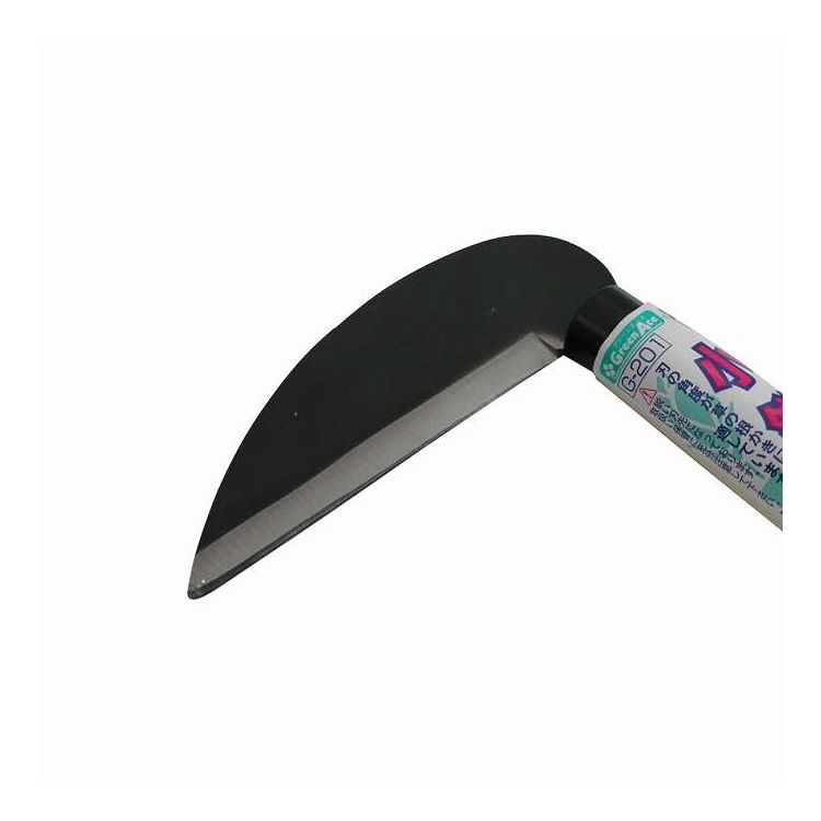 商品情報●草の根かきに合わせた刃の角度!。●雑草の根かきに適した刃の角度を付けています。●刃幅(mm):100。●柄長(mm):270。●タイプ:小鎌。●製造国：日本●草取りに。●鋭い刃先になっております。●取扱い保管に充分注意して下さい。...