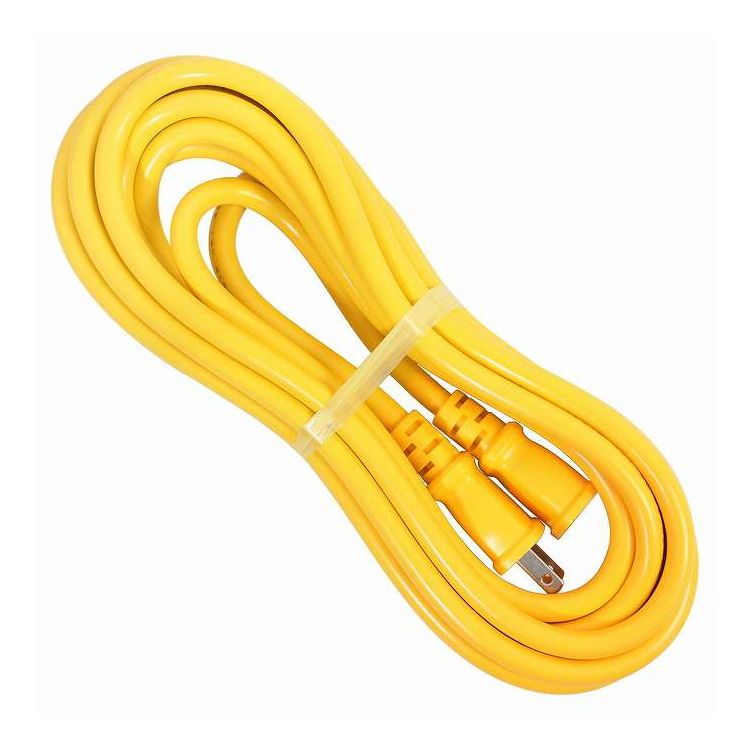 イトー 電工延長コード ソフト イエロー 12A 5m 1口 DE-11(代引不可)【ポイント10倍】