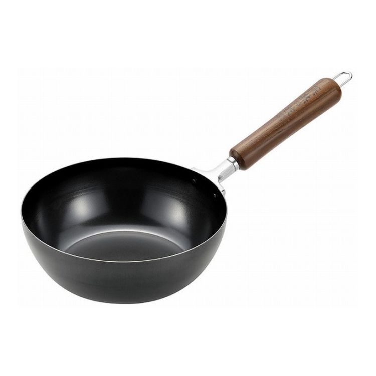 Ih Incompatible - よこやま 木柄いため鍋20cm EJTP-351(代引不可)【送料無料】