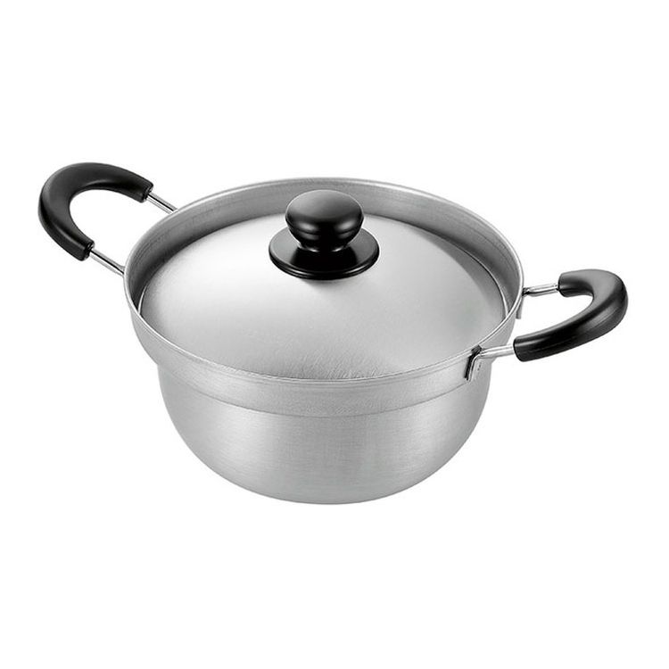 よこやま ステンレス両手鍋20cm EJS-500(代引不可)【送料無料】