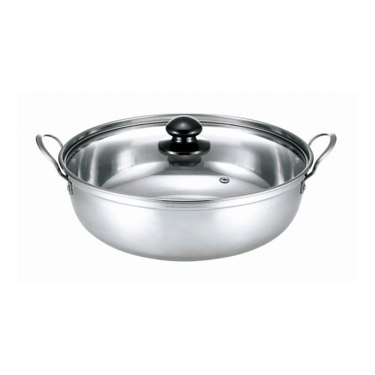 カクセー 四季彩 -しきさい-IH対応 卓上ちゃんこ鍋 26cm FSC-07(代引不可)