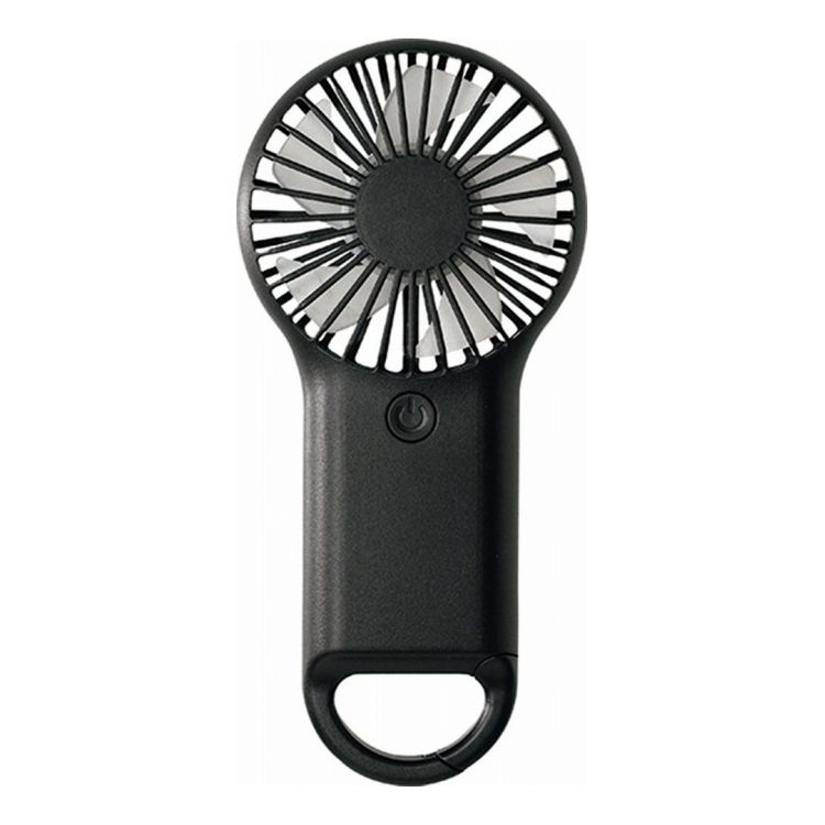 カクセー ミニハンディファン (電池式) ブラック HAN-01B(代引不可)(4.0)