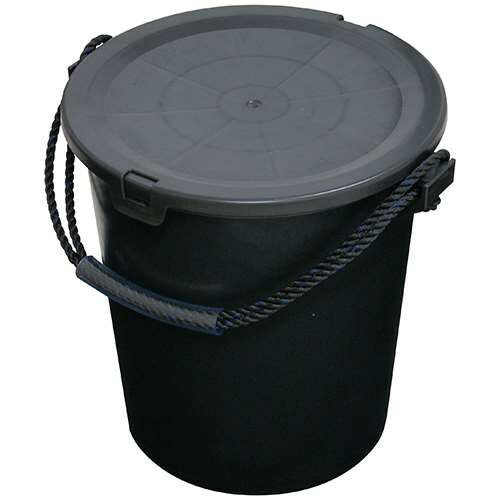【単品3個セット】SK11 プラスチックペールバケツ 20L フタツキ(代引不可)【送料無...