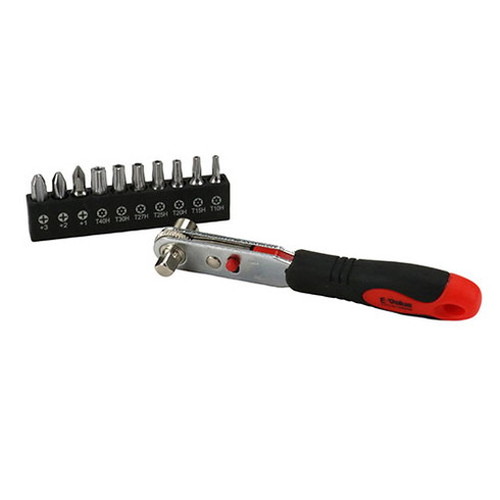 E-Value ラチェットドライバーセット ERD-128(代引不可)【ポイント10倍】