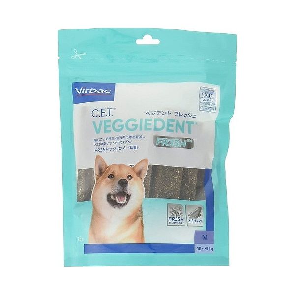 ビルバックジャパン C.E.T.ベジデントフレッシュ 犬用 M 15本【ポイント10倍】【送料無料】