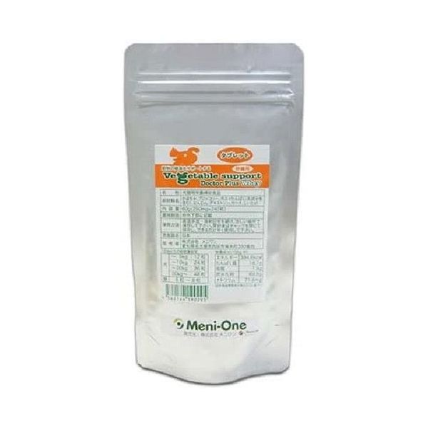 Multi Vitamin - メニワン ベジタブルサポート ドクタープラス ホエイ タブレット 犬猫用 60g 240粒【ポイント10倍】