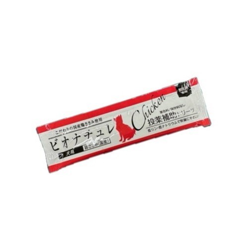 リコメン堂の【4個セット】 ビオナチュレ投薬補助トリーツ 鶏ささみ 犬用 10g×5【ポイント10倍】【送料無料】｜アングル3