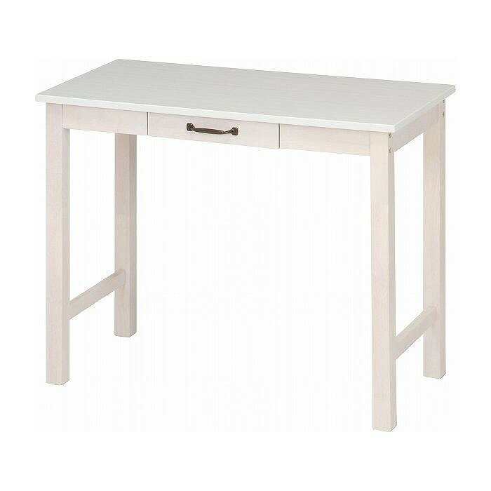 木のぬくもり感じるアイテムです。シンプルで置く場所を選ばないデザインです。勉強机はもちろん、ちょっとした作業机としての使用もできます。引き出し1杯付きです。【本体サイズ】W900×D450×H720mm【重量】12kg【材質】天然木化粧繊維...