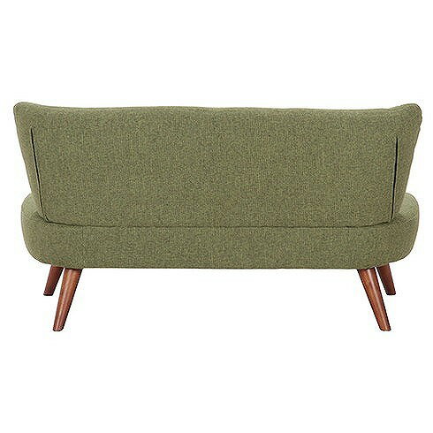 ソファ2p グリーン W1230×D670×H680mm 360mm ポリエステル おしゃれ(代引不可)【送料無料】 [2]