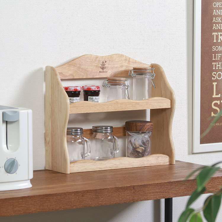 Sink Side Racks - 木製スパイスラック ボヌール(代引不可)【送料無料】