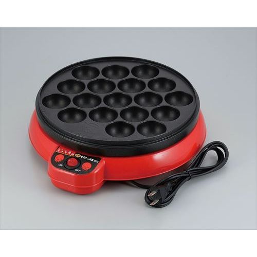 和平フレイズ 元祖ヤキヤキ屋台 丸型電気たこ焼器18穴 YR-4252【送料無料】のサムネイル