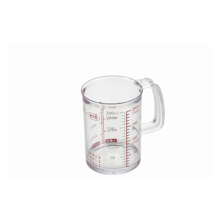 貝印 カイハウスセレクト 計量カップ 200ml プラスチック DL6316