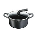 T-fal ティファール シチューポット 20cm 両手鍋 ガラス蓋付き ガス火・IH対応 キャストライン アロマ プロ E25144【送料無料】