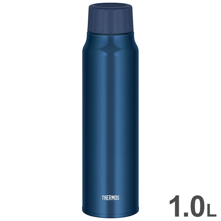 THERMOS サーモス 水筒 保冷炭酸飲料ボトル 1000ml 1.0L FJK-1000 NVY ネイビー 炭酸ボトル アウトドア レジャー キャンプ 遠足【送料無料】