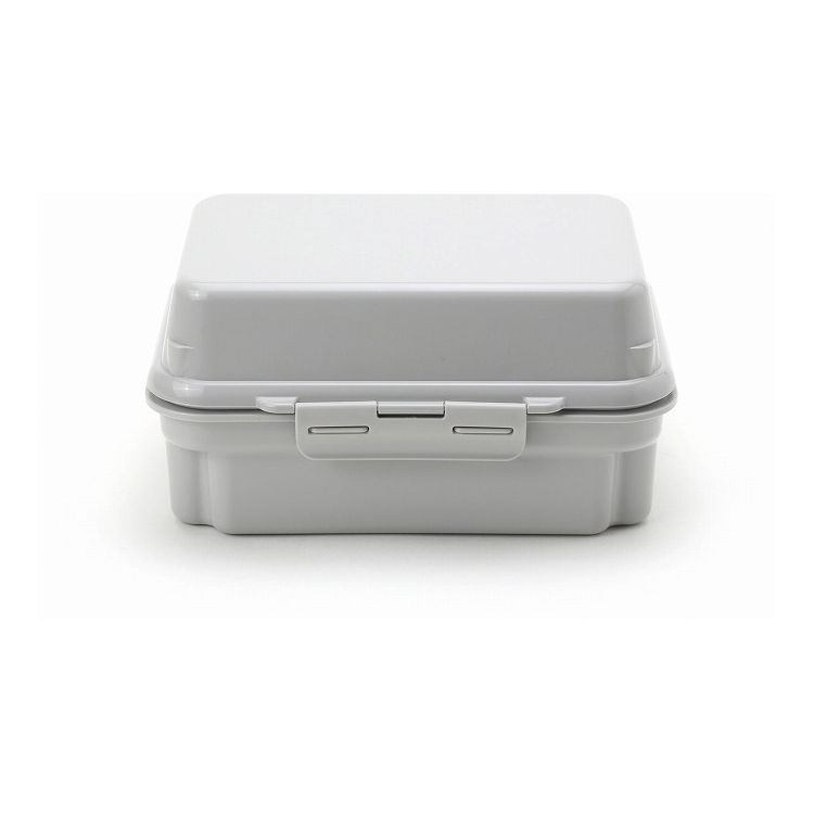 保冷剤一体型 ランチ GEL-COOL plus deli 2段 オイスターグレー ジェルクール ランチボックス お弁当箱 弁当箱 ランチ おしゃれ 三好製作所 0101-0188-93【送料無料】