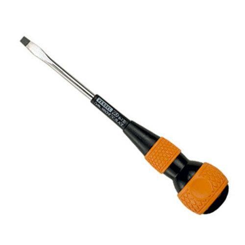 Electric Driver - ベッセル・電工用ドライバー‐No.220・-6X150MM 作業工具：ドライバー：ソフト樹脂ドライバー