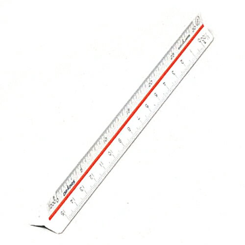 ドラパス・三角スケール（PC）‐15cm・16-151 大工道具：測定具：その他測定・製図1