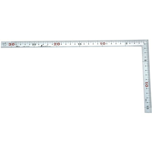 【用途】直角の確認やケガキ作業に使用します。【機能・特徴】表面：長枝30cm・短枝15cm。表面：長枝30cm・短枝15cm。【仕様】●精度：直角度100mmで±0.1mmを超えない。●長さの許容差　全長±0.2mm。【材質】●ステンレス。【商品サイズ】奥行320×幅160×高さ1.4mm　重量60g【注意事項・その他】用途以外使用しないでください。大工道具：測定具：曲尺 シンワ：鉄工用曲尺シルバー：30CM‐10294 ■商品コード：4960910102941■JANコード：4960910102941■ブランド名：シンワ■商品名：鉄工用曲尺シルバー■規格：30CM 10294 【商品サイズ】奥行320×幅160×高さ1.4mm　重量60g 【用途】直角の確認やケガキ作業に使用します。【機能・特徴】表面：長枝30cm・短枝15cm。表面：長枝30cm・短枝15cm。【仕様】●精度：直角度100mmで±0.1mmを超えない。●長さの許容差　全長±0.2mm。【材質】●ステンレス。 【注意事項・その他】用途以外使用しないでください。 　