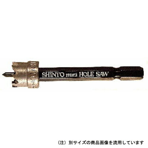 シントー・ミニホールソー‐HSS・9MM 先端工具：鉄工ドリル：メーカー品ホールソー