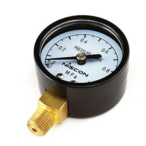 SK11・圧力計‐40mm‐下ネジ・APG-1 電動工具：エアーツール：エアー配管継ぎ手【送料無料】