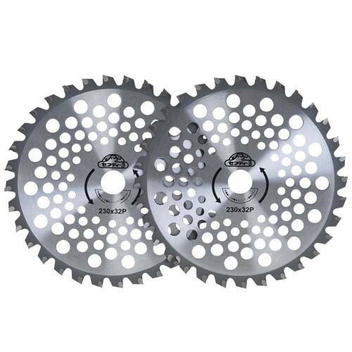 チップソー でかチップ2枚組 230MMX32P 草刈り 除草 エンジン 電動【送料無料】