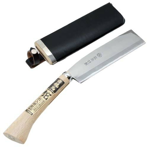 梅鉢龍馬・鞘入腰鉈‐双刃・195MM 園芸道具：鉈：両刃【送料無料】