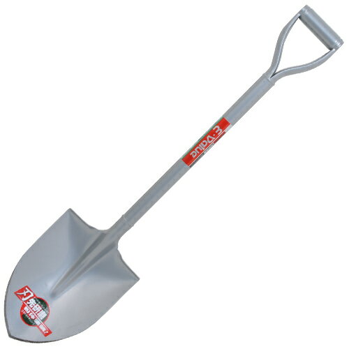 E−Value・パイプ柄丸ショベル‐刃先研磨・EPS-1 園芸道具：ショベル：パイプ柄