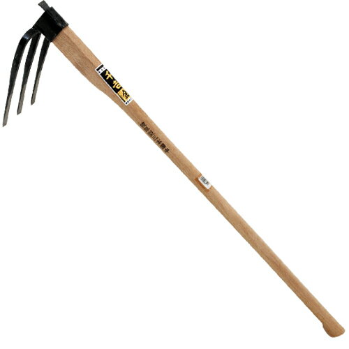 千吉‐金・岐阜型三本備中鍬・ 園芸道具：鍬：その他地域鍬【送料無料】