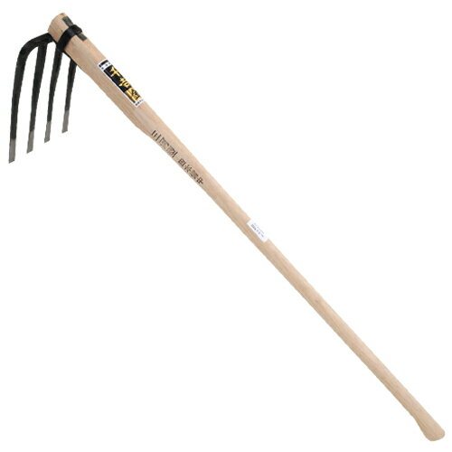 千吉‐金・三河型四本備中鍬・3.5シャク 園芸道具：鍬：地域鍬【送料無料】