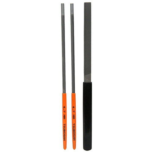 SK11 チェーンソーヤスリセットφ4.7mm STAM-3【送料無料】