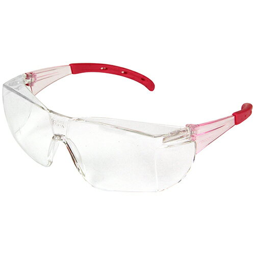 TOYO セフティーグラス ピンク No.1344-P 目の保護 飛来物 粉じん くもり止め加工 UVカット