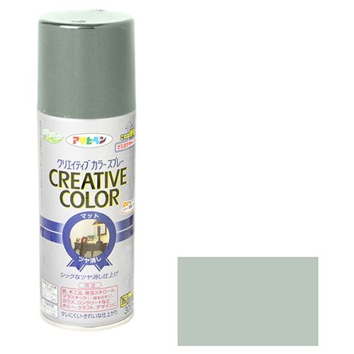 アサヒペン クリエイティブカラースプレー 300ML-06スモ-キーG【送料無料】