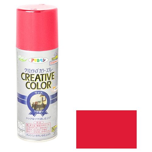アサヒペン クリエイティブカラースプレー 300ML-45ルビーRE【送料無料】